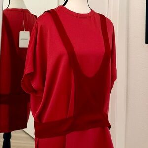 Valentino Vibrant Red Top